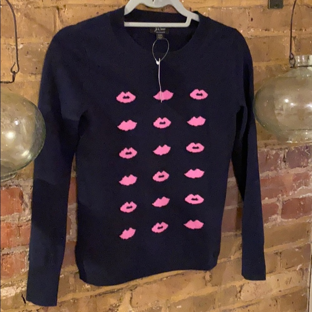 New w/tags JCrew cashmere sweater, runs big